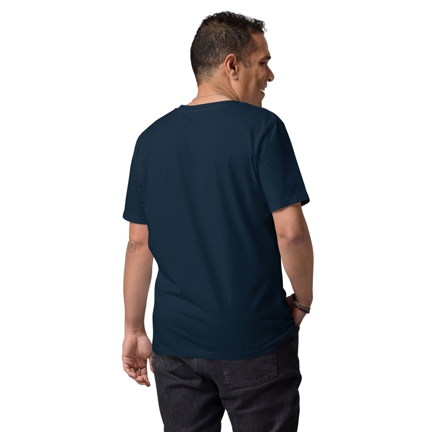 Papa - Shirt „Wegbereiter – Outdoor Club“ - personalisiertes T-Shirt für Papa für French Navy | Papa & Ich