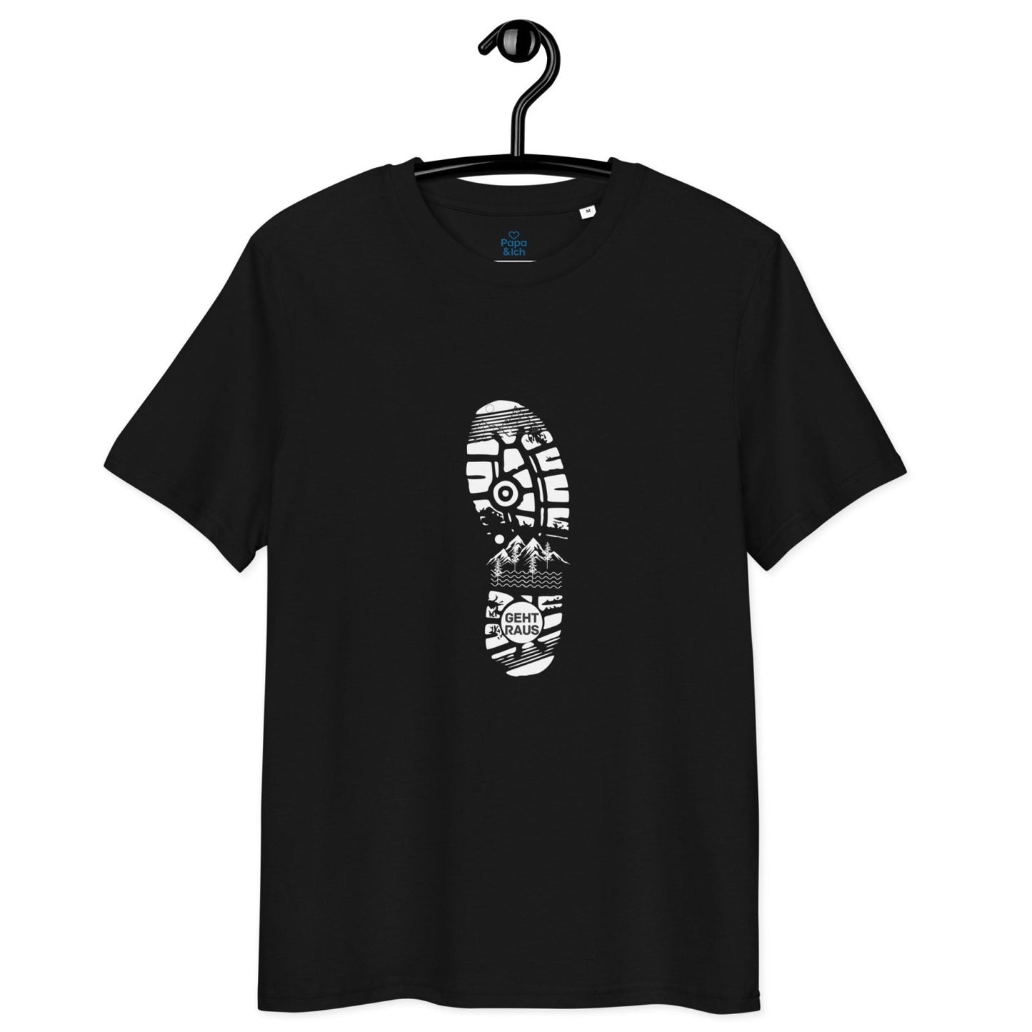 T-Shirt für Papa - Outdoor Wandern - personalisiertes T-Shirt für Papa für Khaki | Papa & Ich