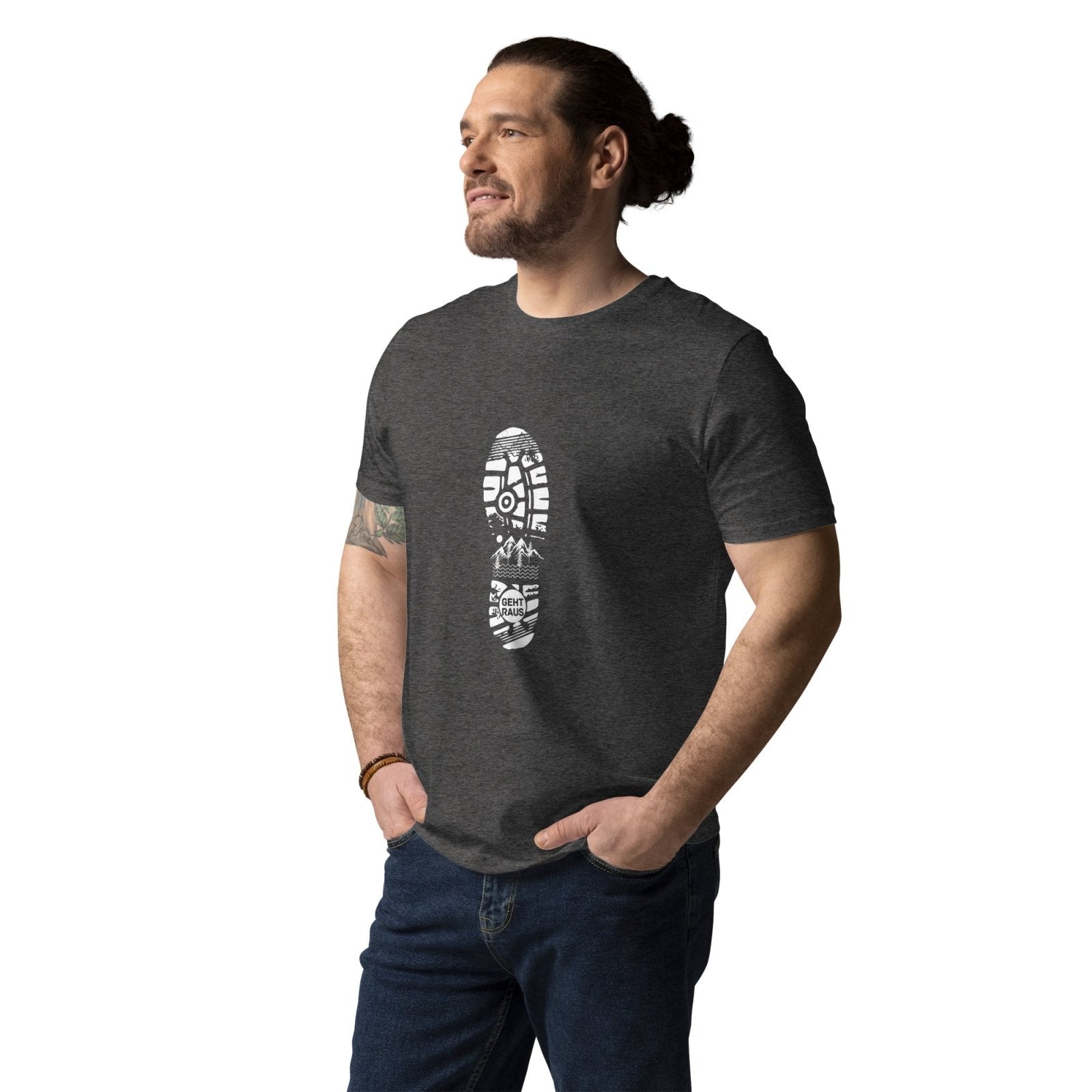 T-Shirt für Papa - Outdoor Wandern - personalisiertes T-Shirt für Papa für Stargazer | Papa & Ich